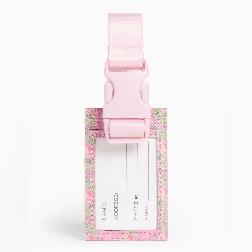 STATE X LoveShackFancy Logan Heirloom Print Luggage Tag